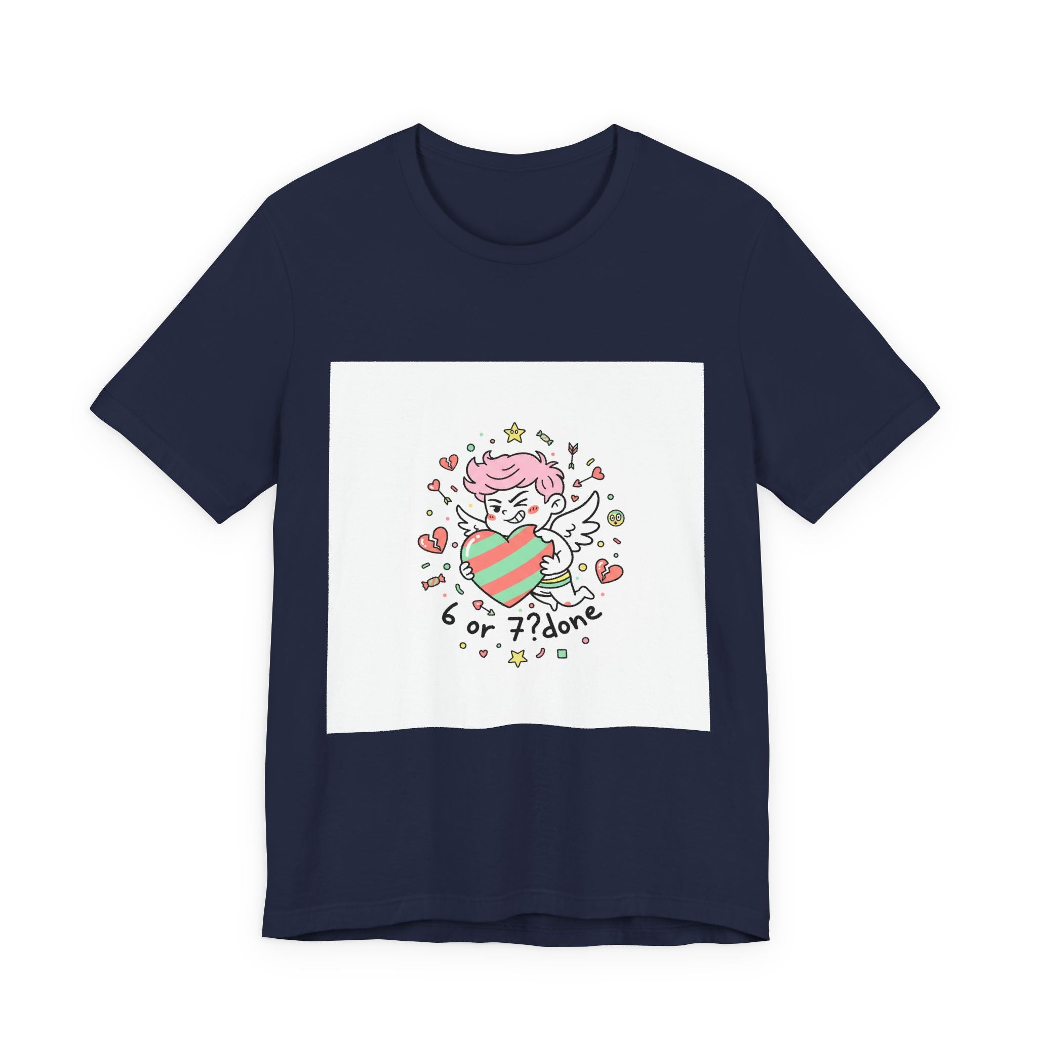 6 7 Weird Cupid Crewneck | Viral Valentine's Sweatshirt | Funny Quirky Love