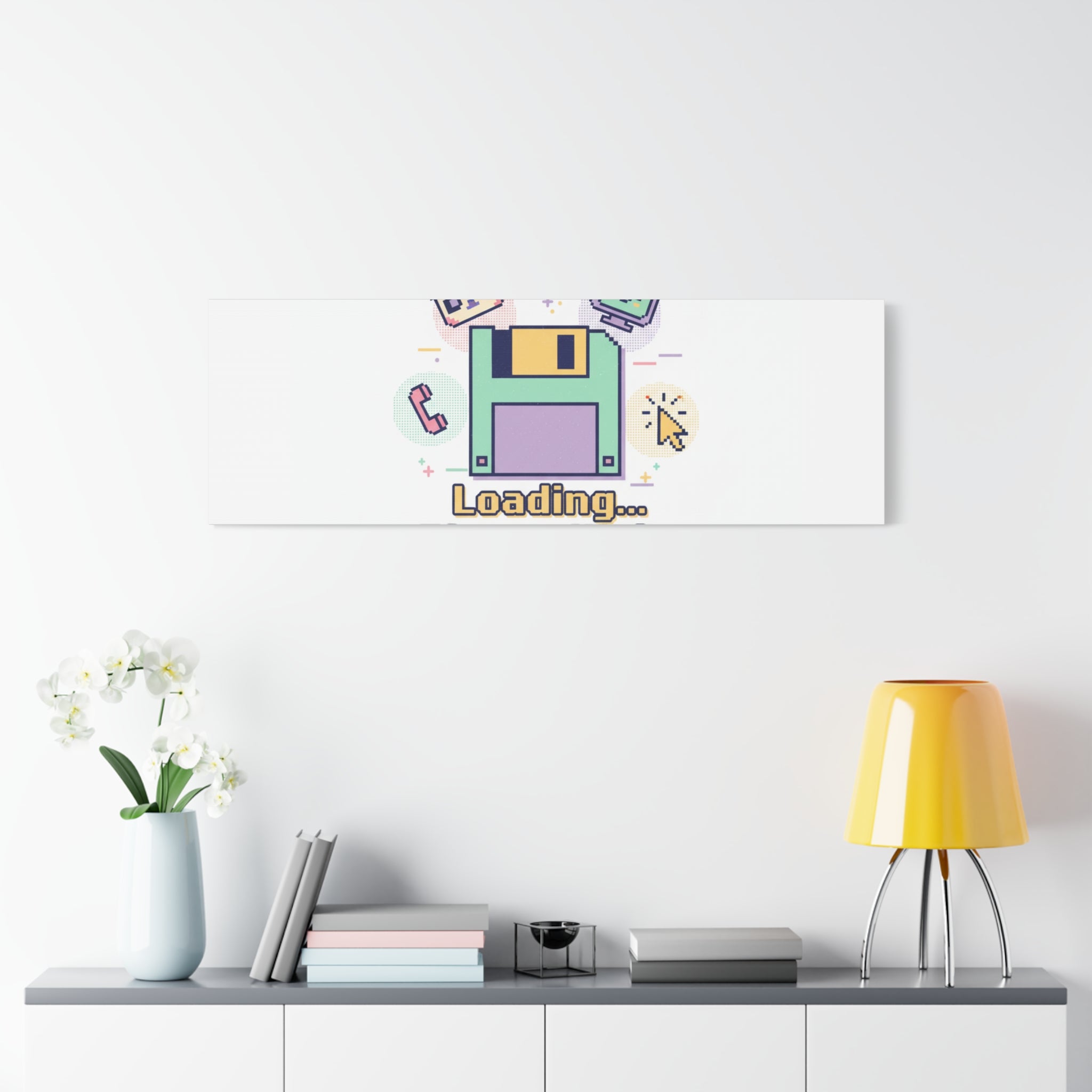 Loading Please Wait Canvas | Old Internet Aesthetic, 90s Web Nostalgia
