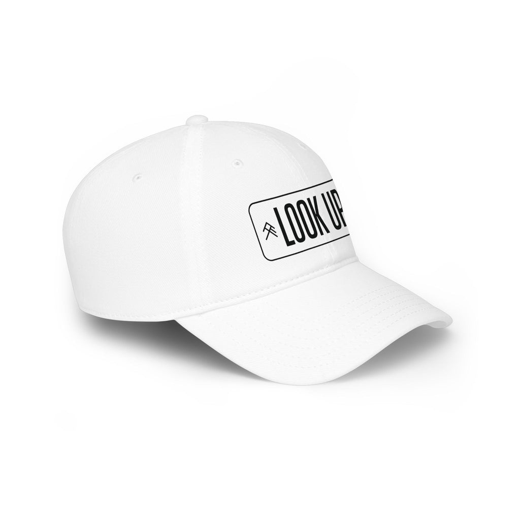 LOOK UP.™ Embroidered Dad Cap | Human-First AI