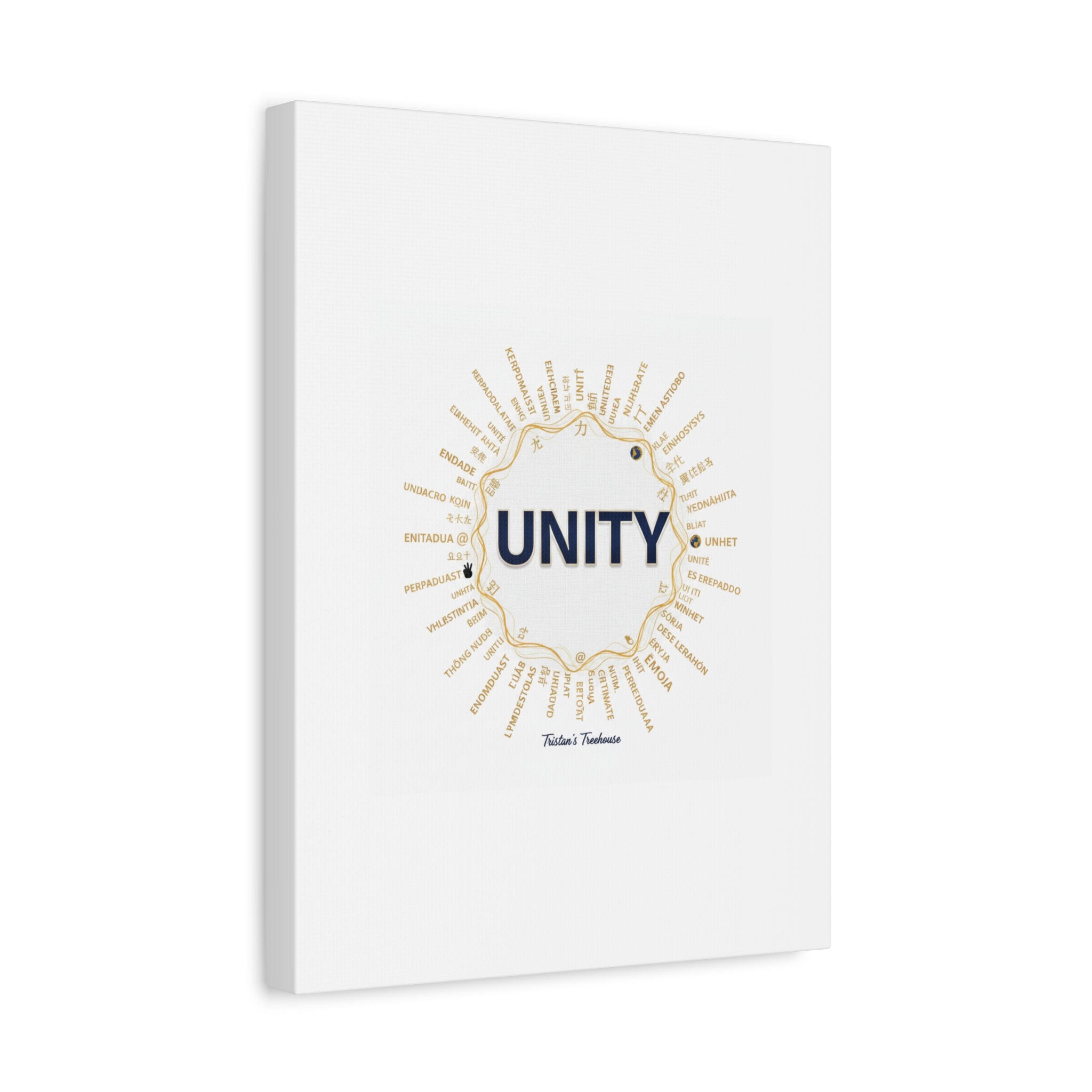 UNITY Canvas, Matte Stretched 1.25" | Dry January sober curious decor