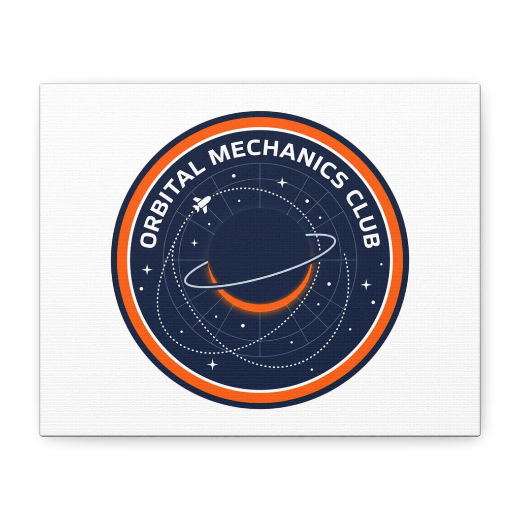 Orbital Mechanics Club Canvas | mission patch, space science