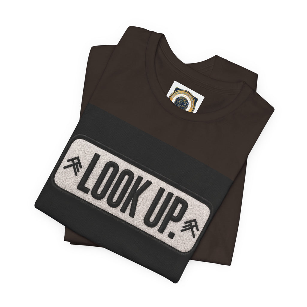 Look Up Tee — Inspirational Graphic T‑Shirt