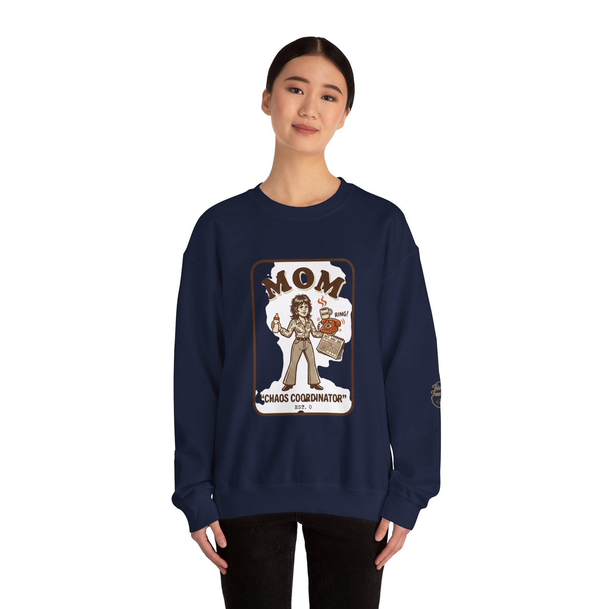 Mom 'Chaos Coordinator' Crewneck Sweatshirt