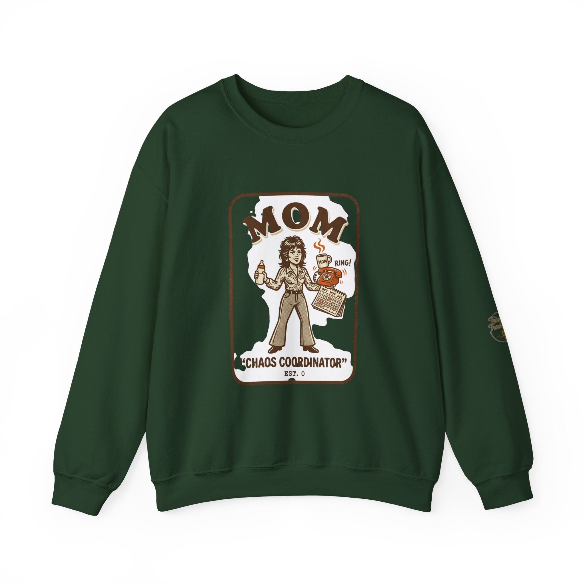 Mom 'Chaos Coordinator' Crewneck Sweatshirt