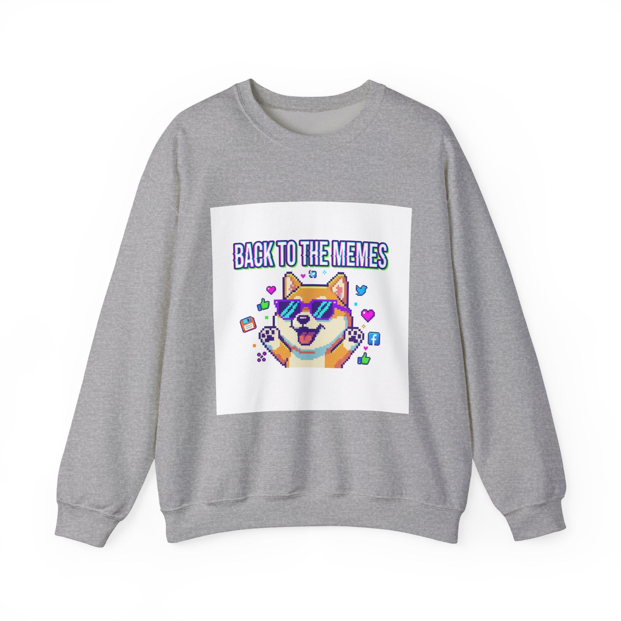 Back to the Memes Sweatshirt | 2000s Internet, meme throwback, nostalgia humor