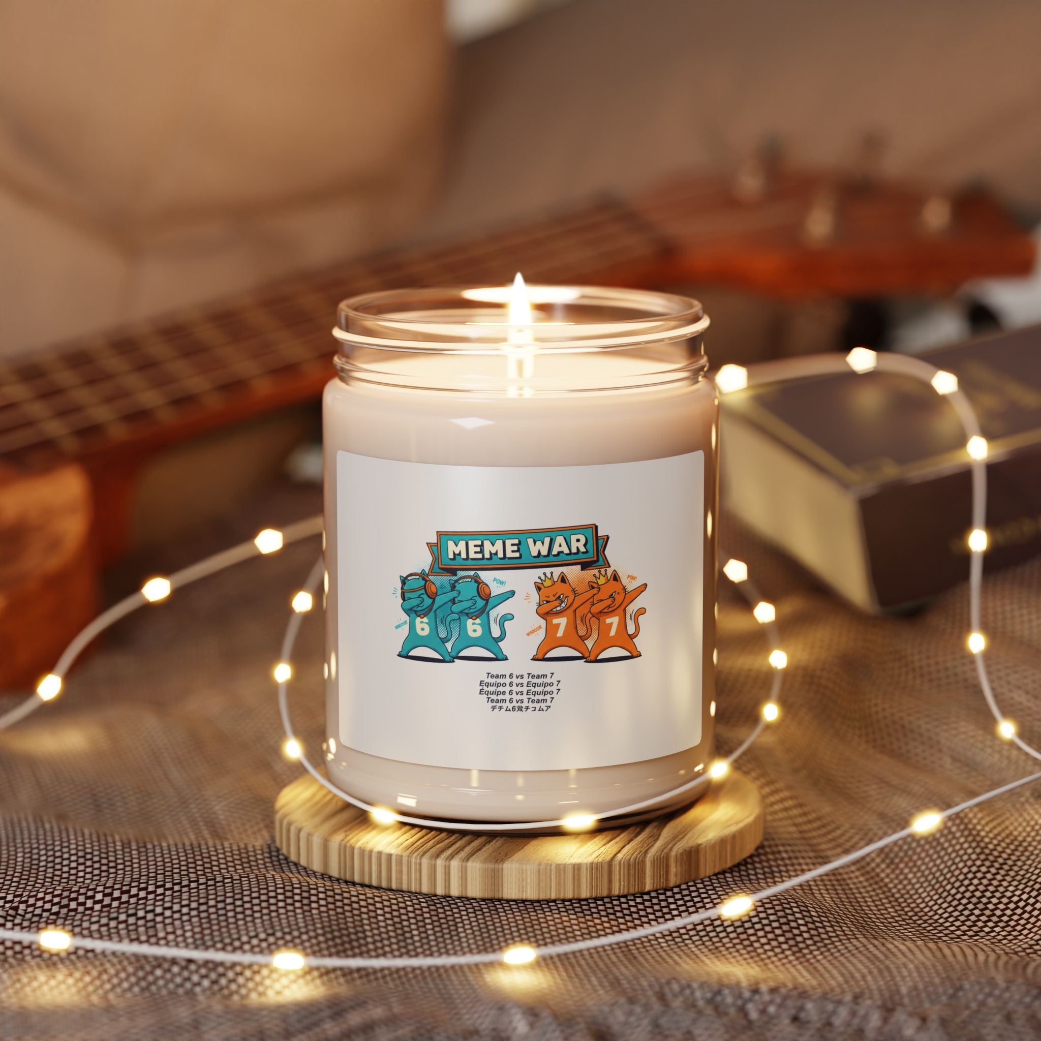 Meme War: Six vs. Seven Soy Candle