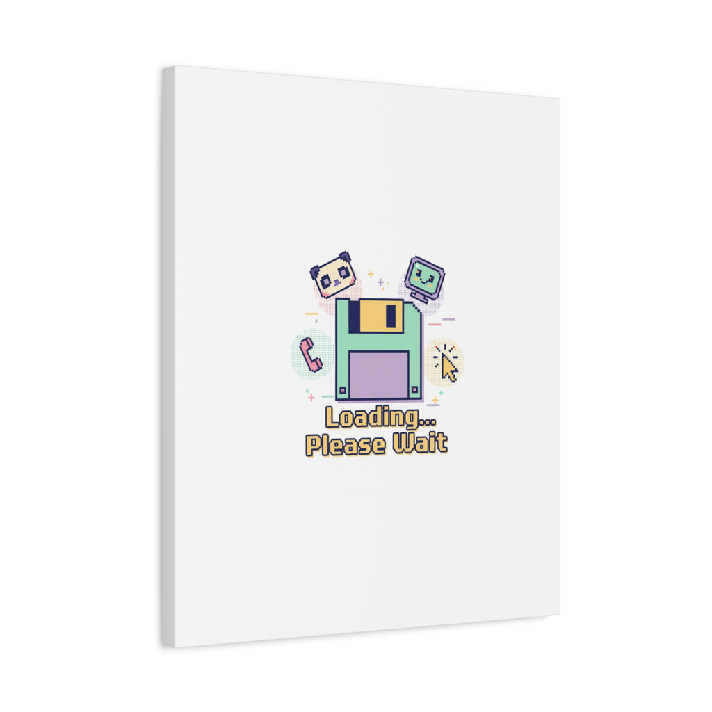 Loading Please Wait Canvas | Old Internet Aesthetic, 90s Web Nostalgia