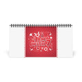 Desktop Calendar 6 7— “I Am With 7” Red Love Design
