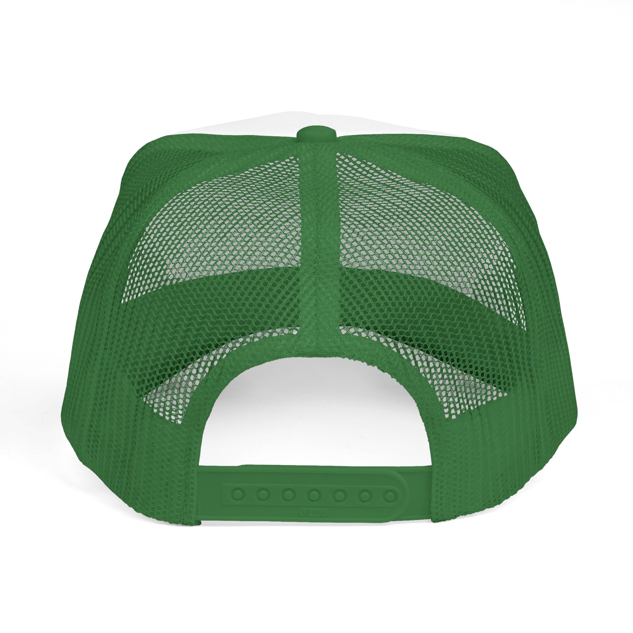 Look Up Trucker Cap — Embroidered Retro Patch Mesh Hat