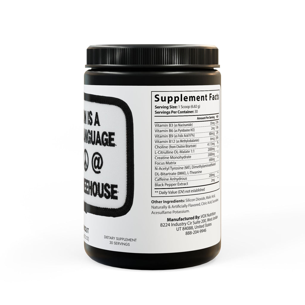 Pre-Workout Supplement, Fruit Punch (204g, 7.1oz)