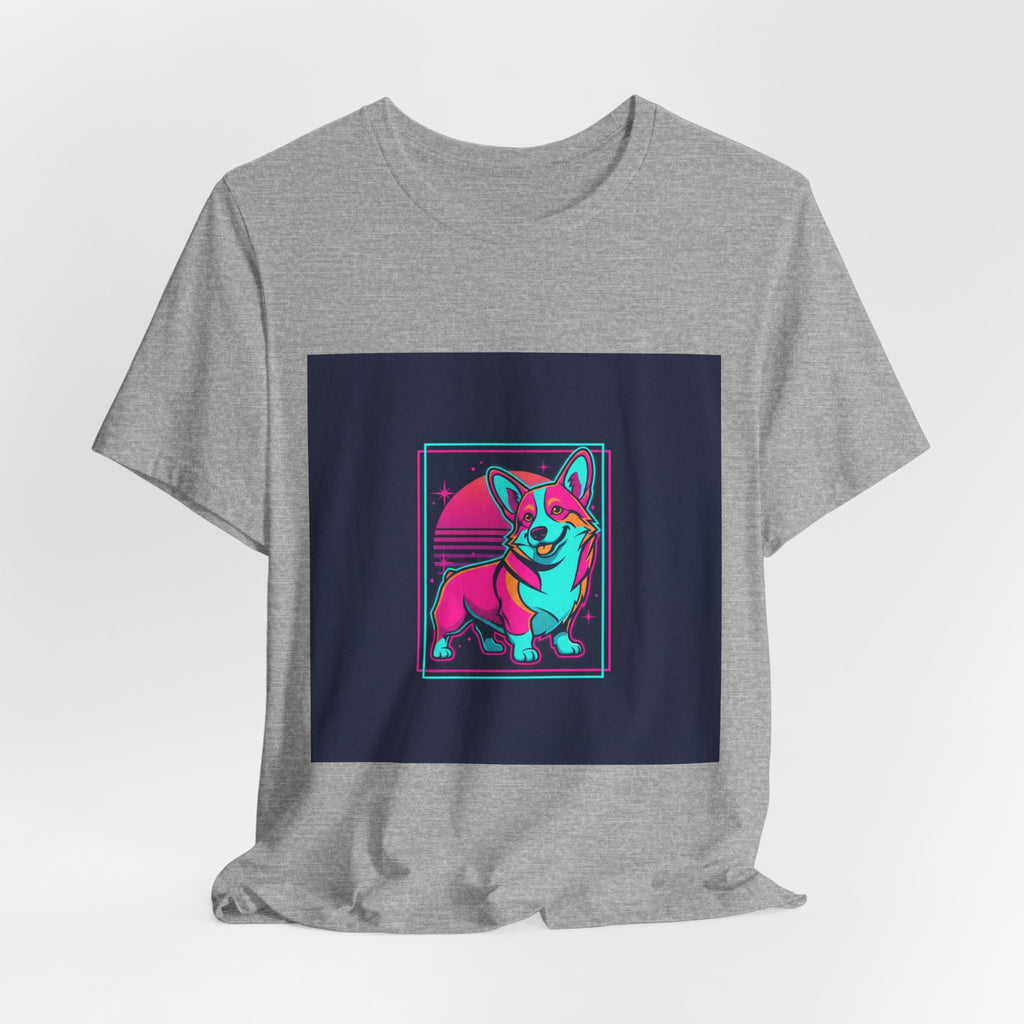 Corgi Pop Art Tee | friendship Valentine, platonic love