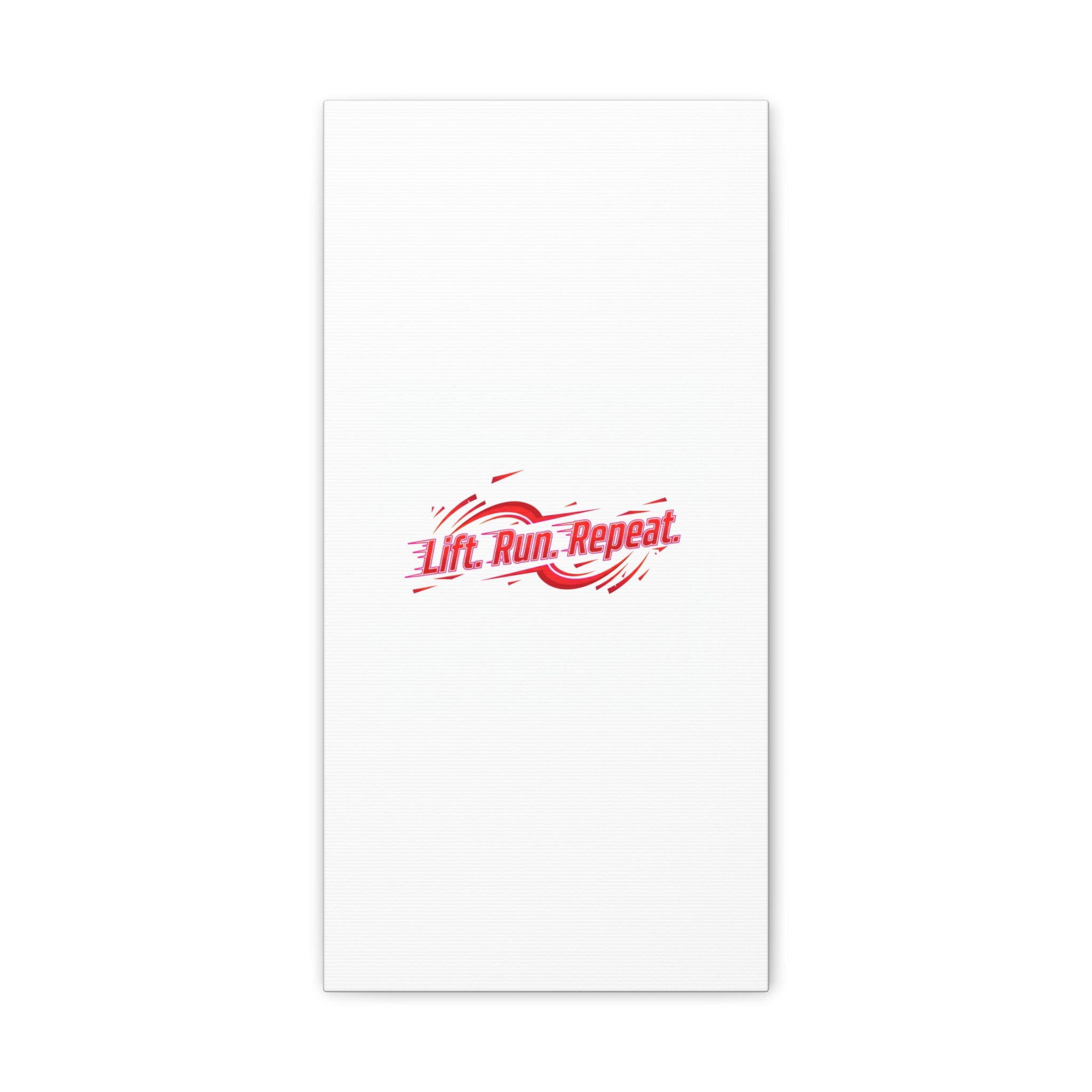 Lift Run Repeat Canvas | Fitness Wall Art, Gym Motivation
