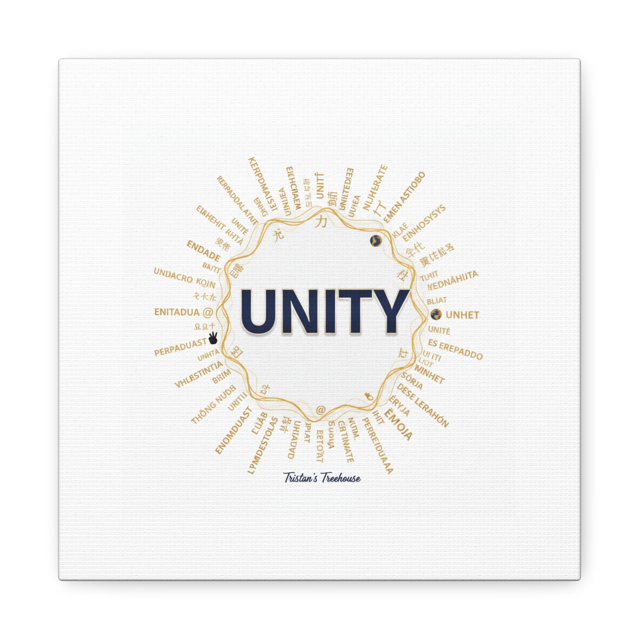 UNITY Canvas, Matte Stretched 1.25" | Dry January sober curious decor