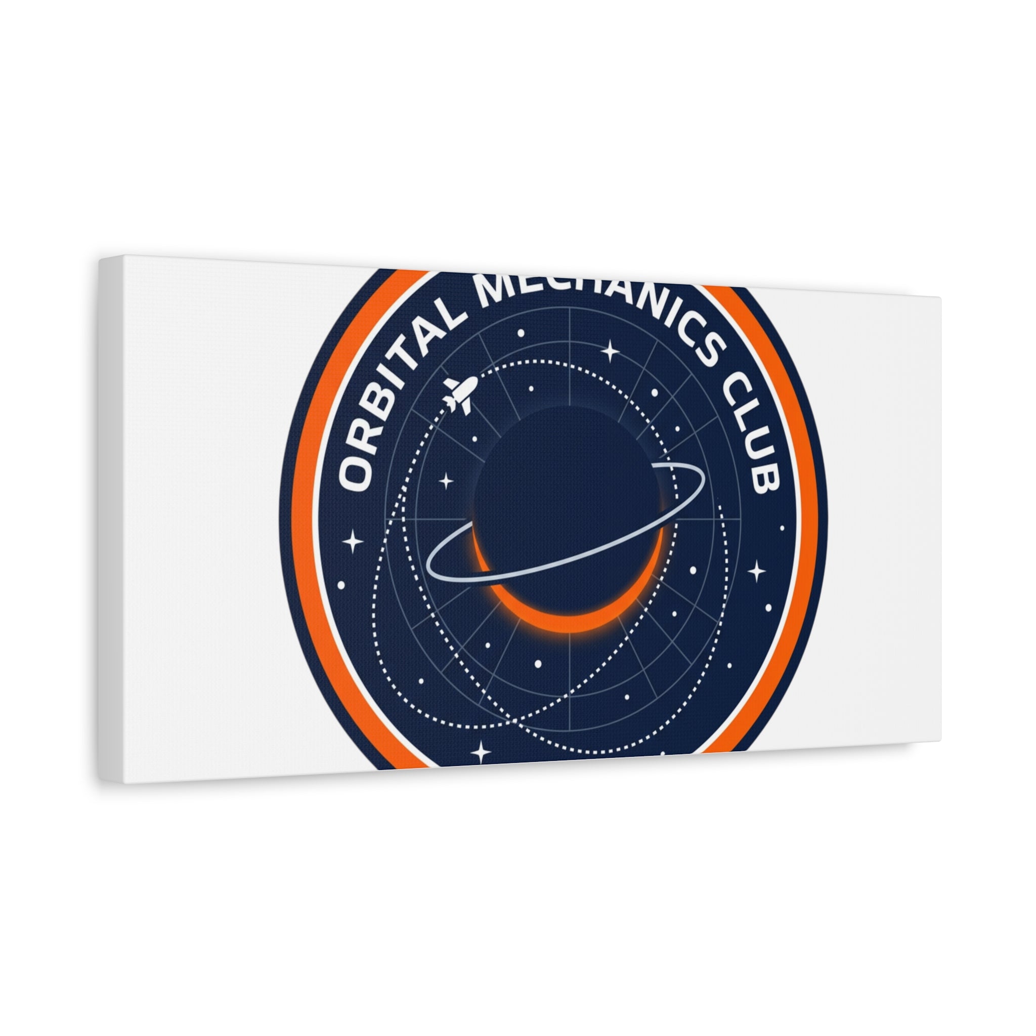 Orbital Mechanics Club Canvas | mission patch, space science