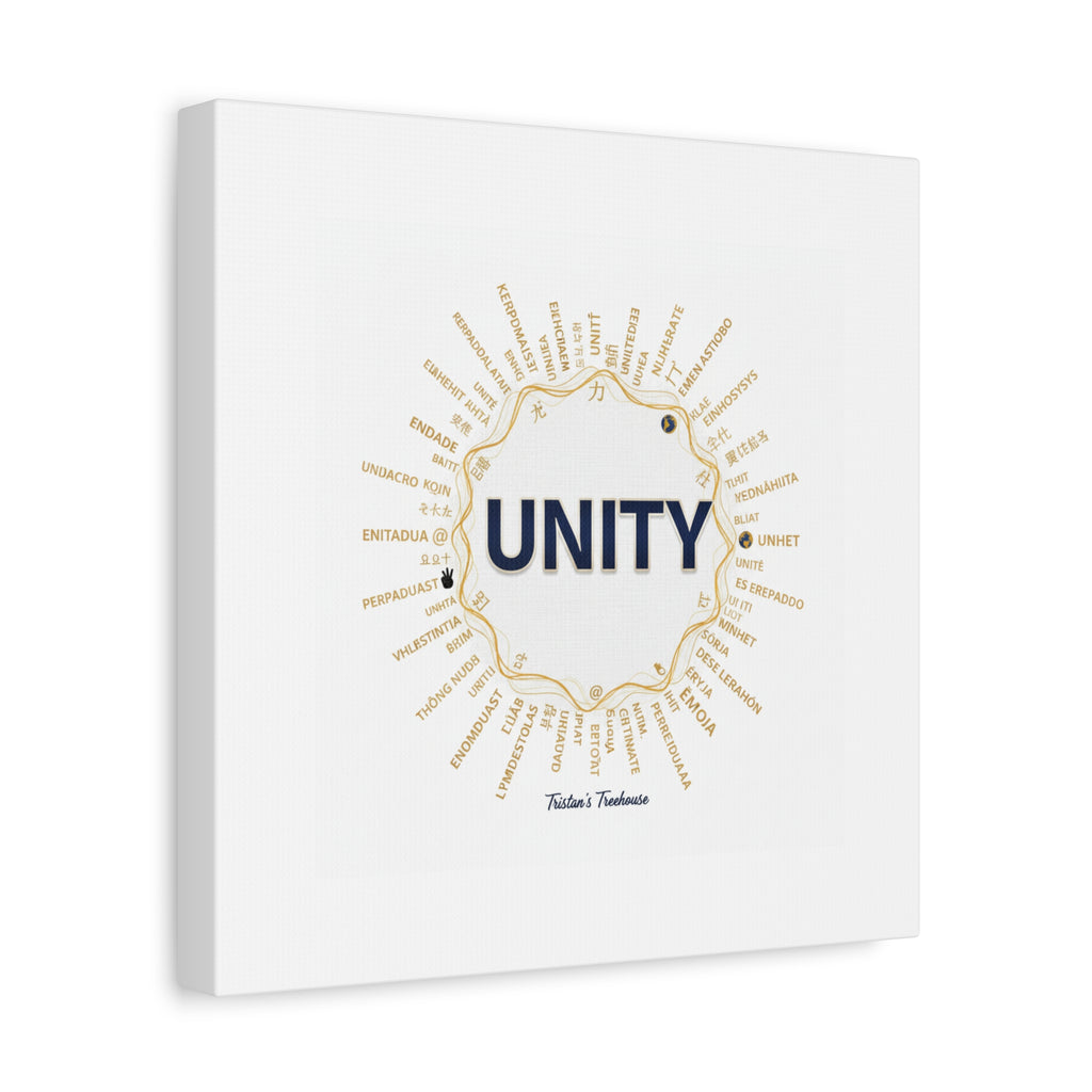 UNITY Canvas, Matte Stretched 1.25" | Dry January sober curious decor