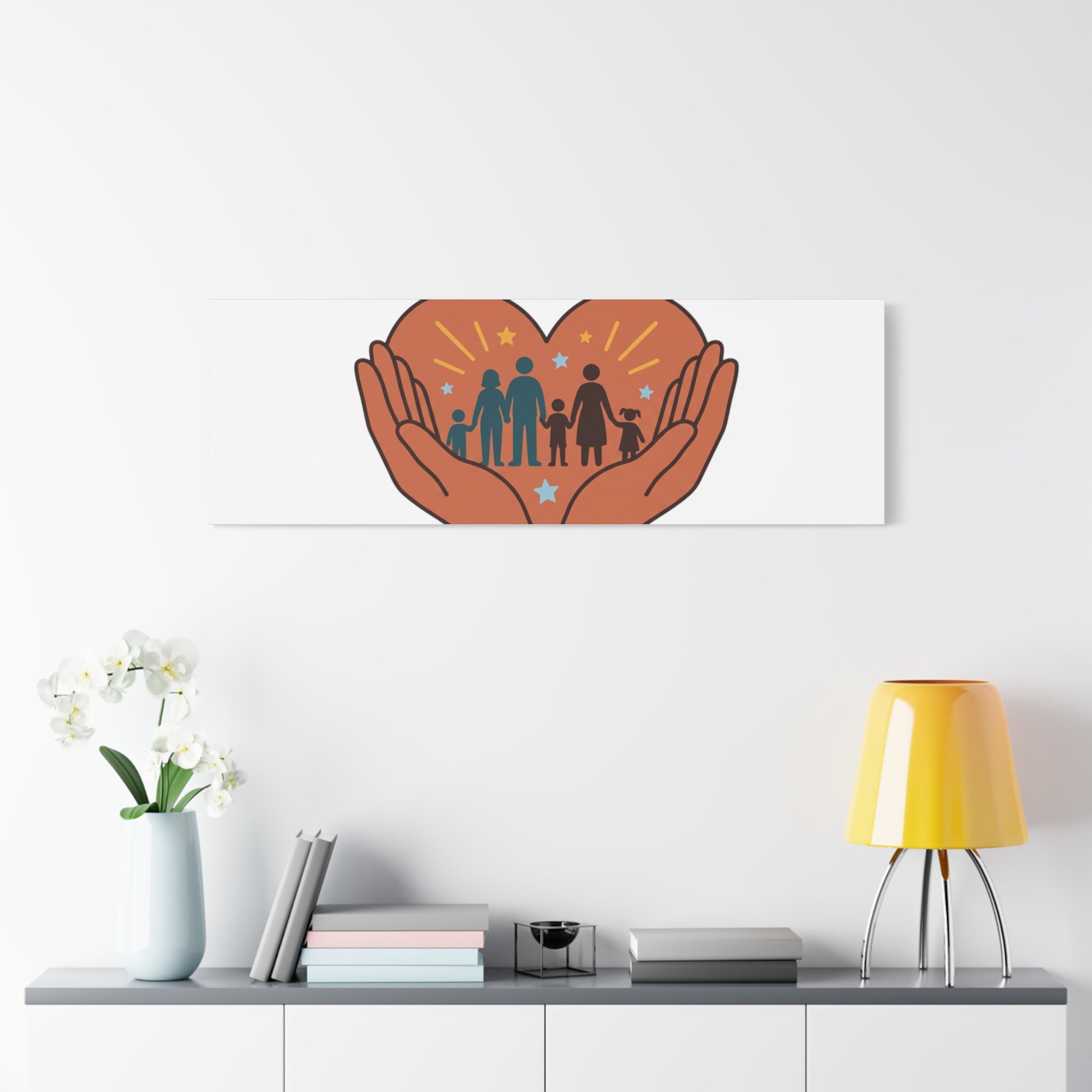 Families Belong Together Canvas | Family Unity, Bilingual Solidarity
