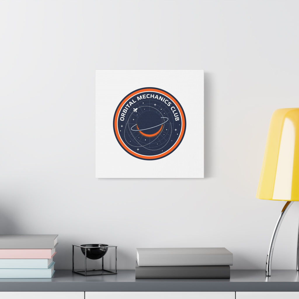 Orbital Mechanics Club Canvas | mission patch, space science