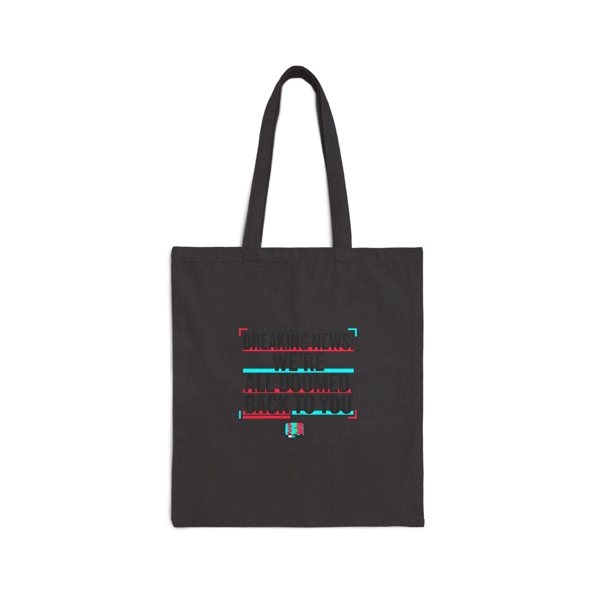 We’re All Doomed Tote, political satire | absurdist America, dark humor