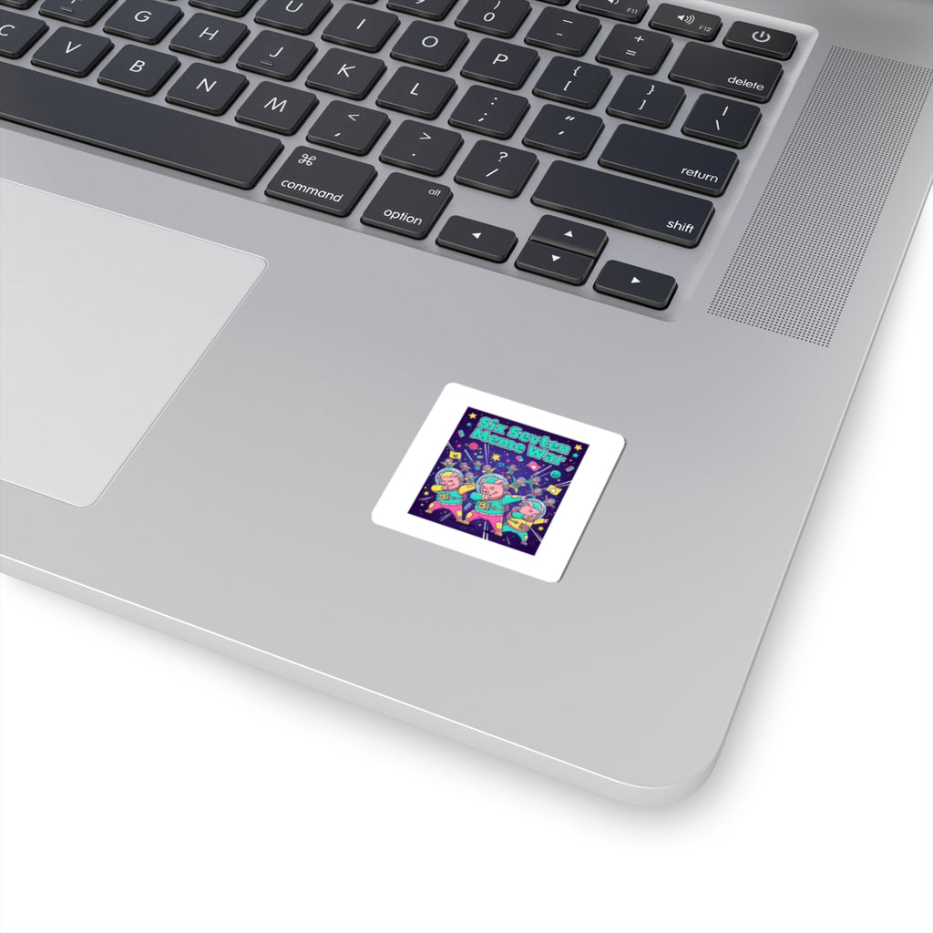 Six Sevven Meme War Sticker – Nissspelled on Purpose 😏