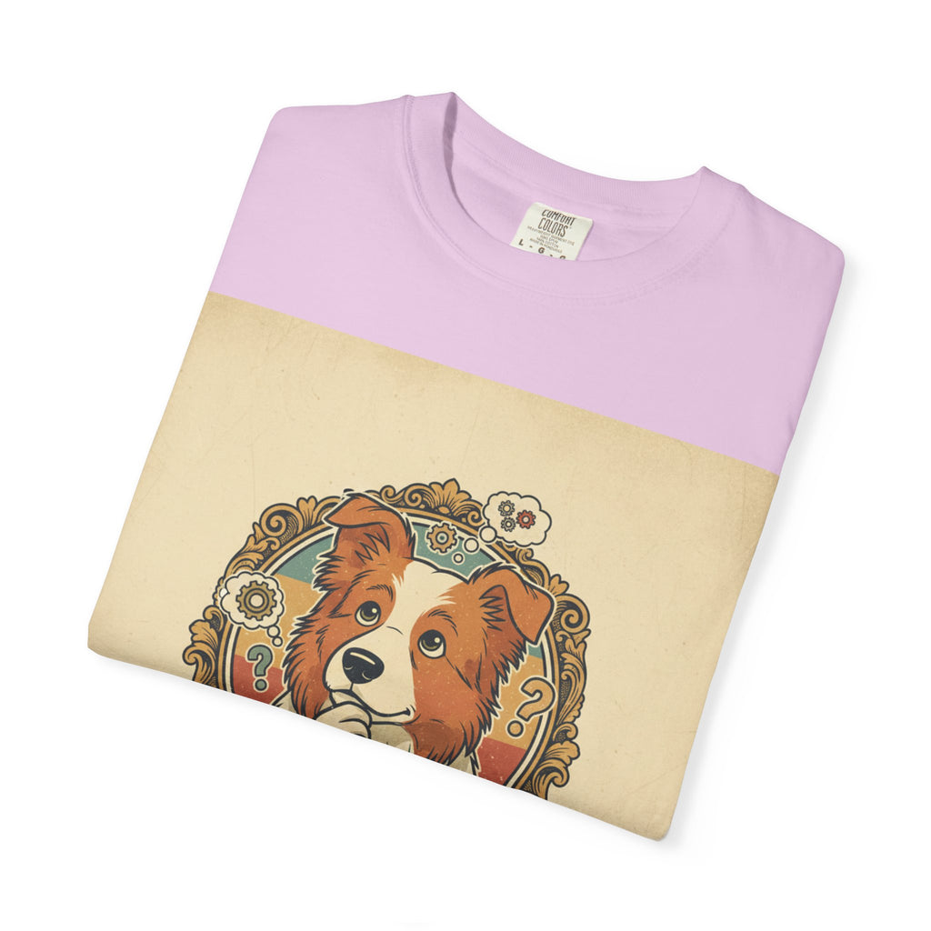 Overthinking Overrated Dog T-Shirt — Funny Dog Graphic Tee