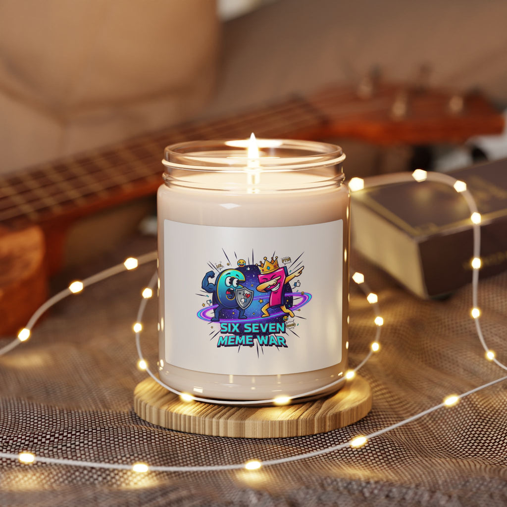 Six Seven Meme War Soy Candle | Legendary Internet Battle Scented Candle