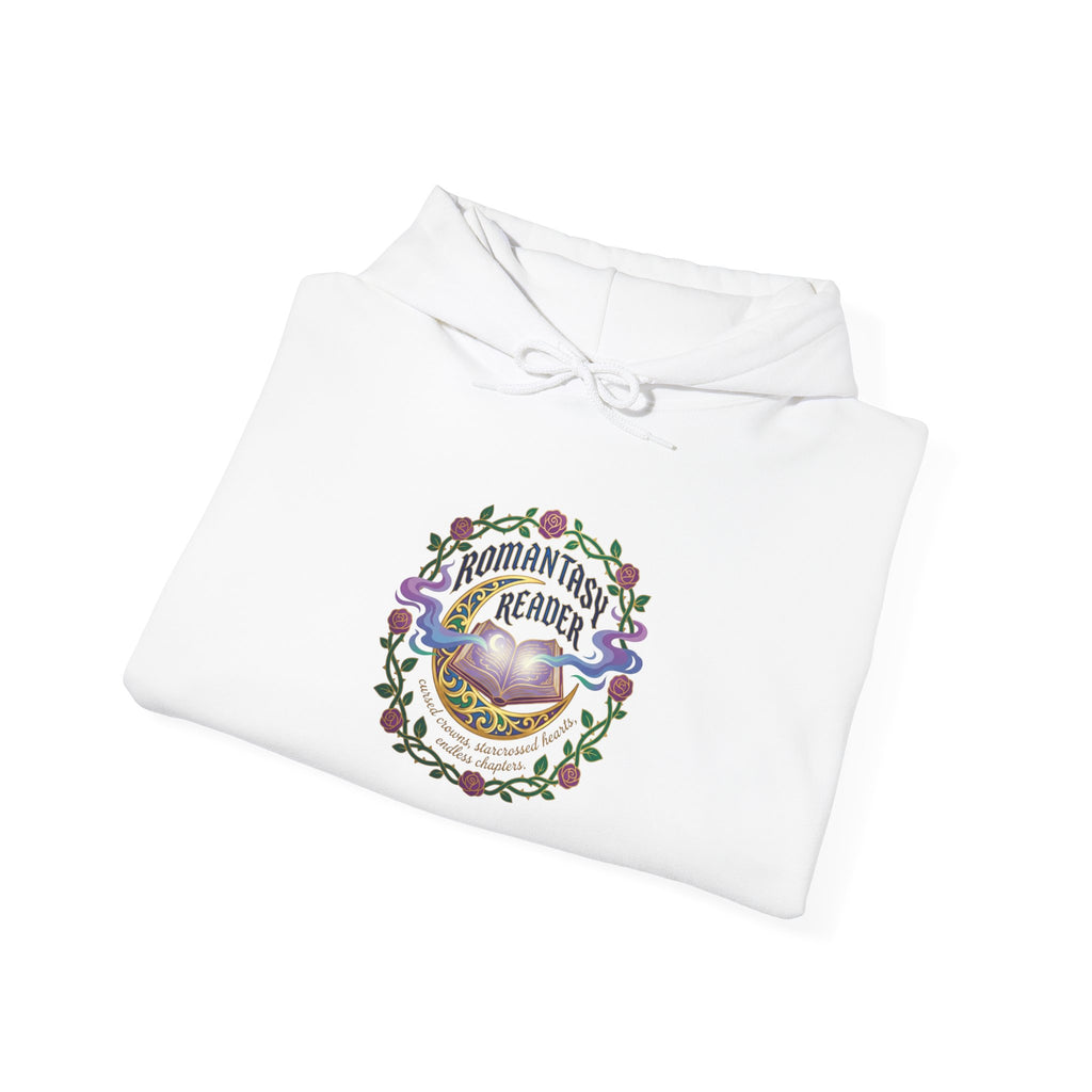 Romantasy Reader Crest Hoodie | romantasy, book lover