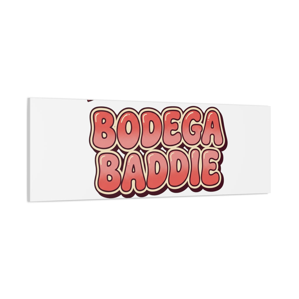Bodega Baddie Matte Canvas, Stretched | NYC Y2K Corner Store Vibes