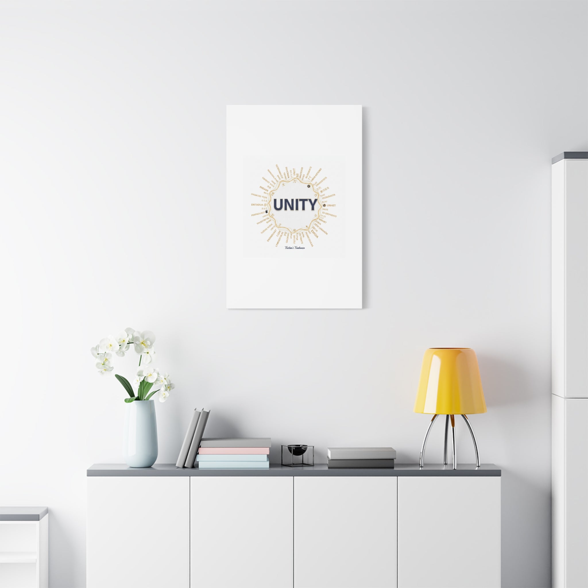 UNITY Canvas, Matte Stretched 1.25" | Dry January sober curious decor