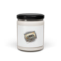 Perfectly Imperfect Glitch Candle, Soy Jar | Retro Tech Static