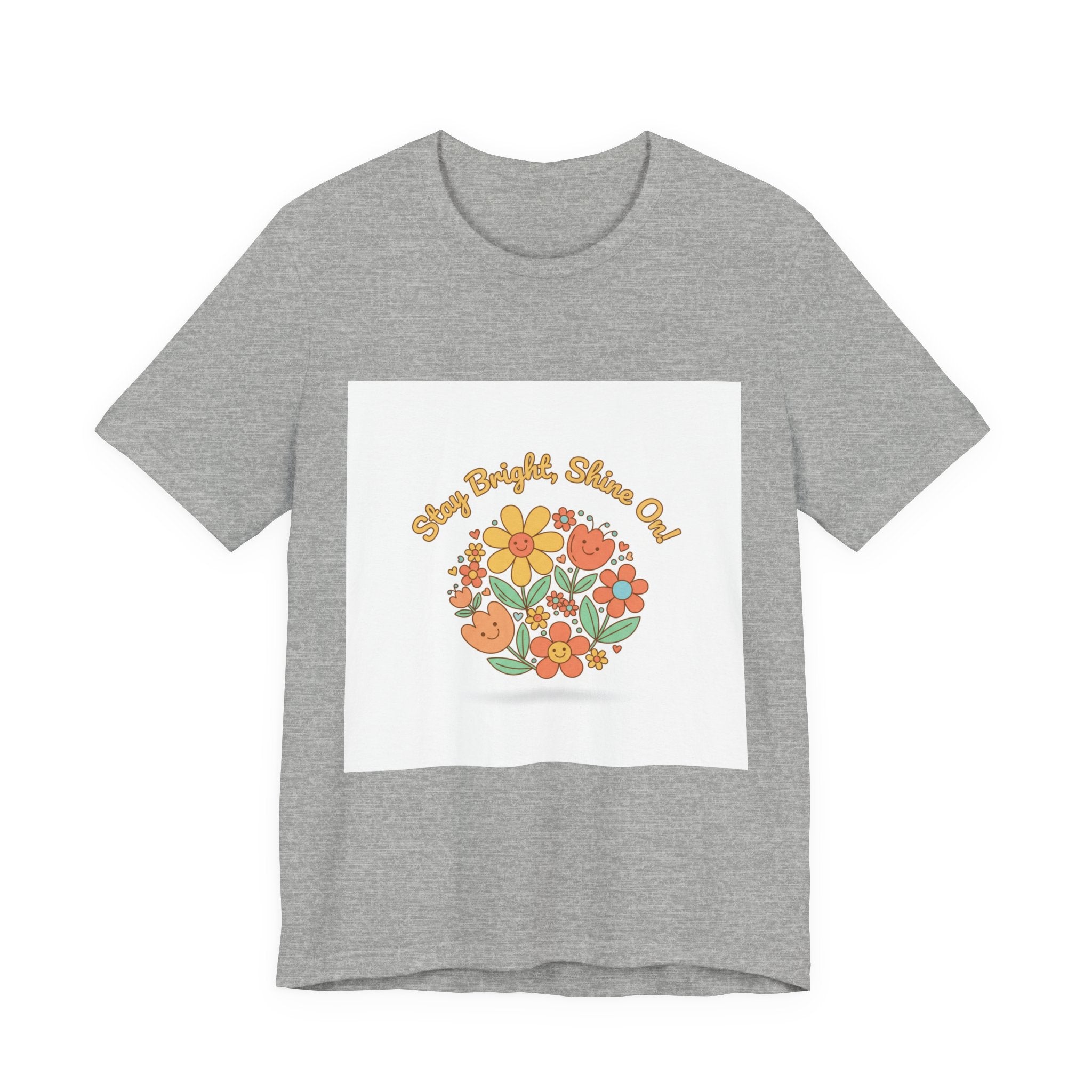 Sunny Bright Shine On tee | Hope Shirt, Radical Optimism Aesthetic