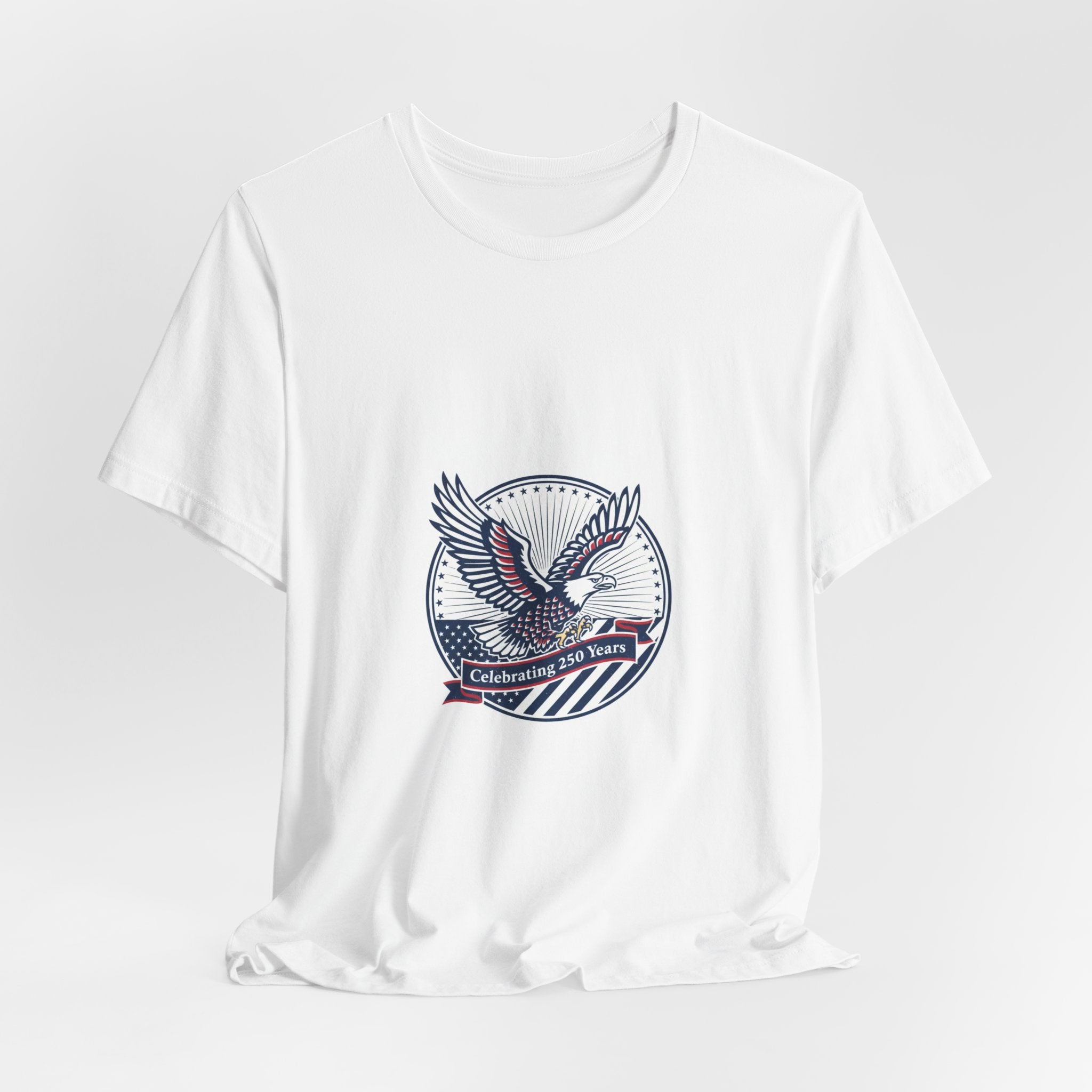 Semiquincentennial Eagle Badge Tee | 250th Anniversary 1776–2026 USA