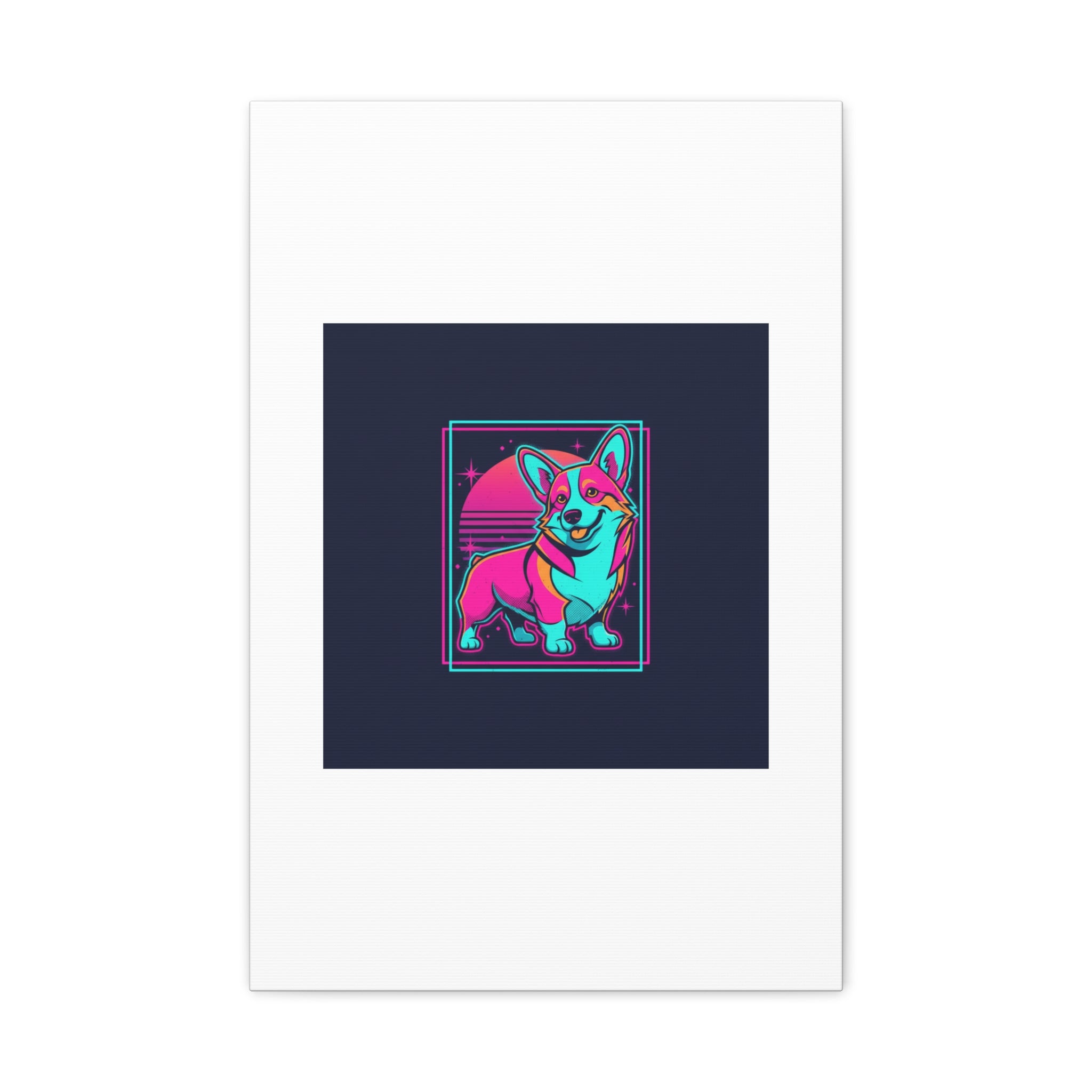 Platonic Love Corgi Canvas | Friendship Valentine, Galentine’s Wall Art