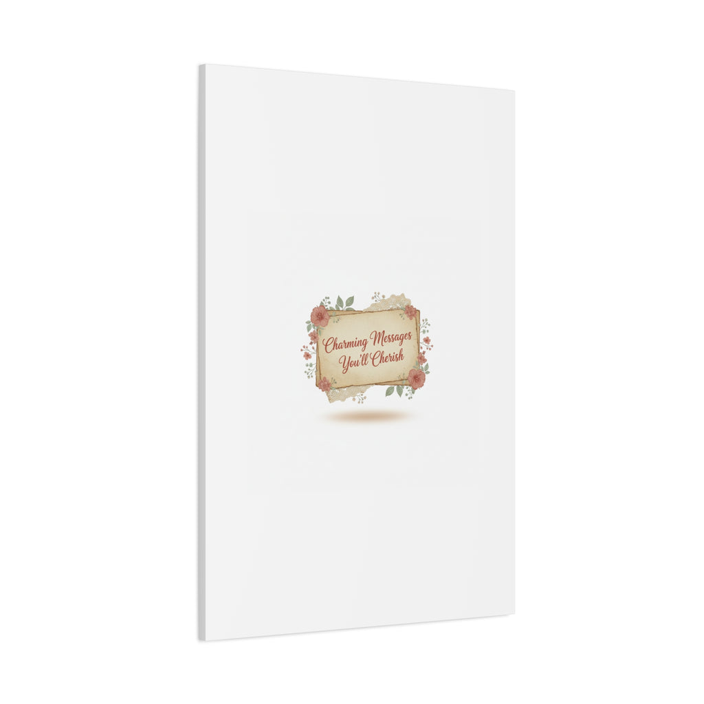 Love Letter Collage Canvas, Vintage Letter Art, Wax Seal Romance Print