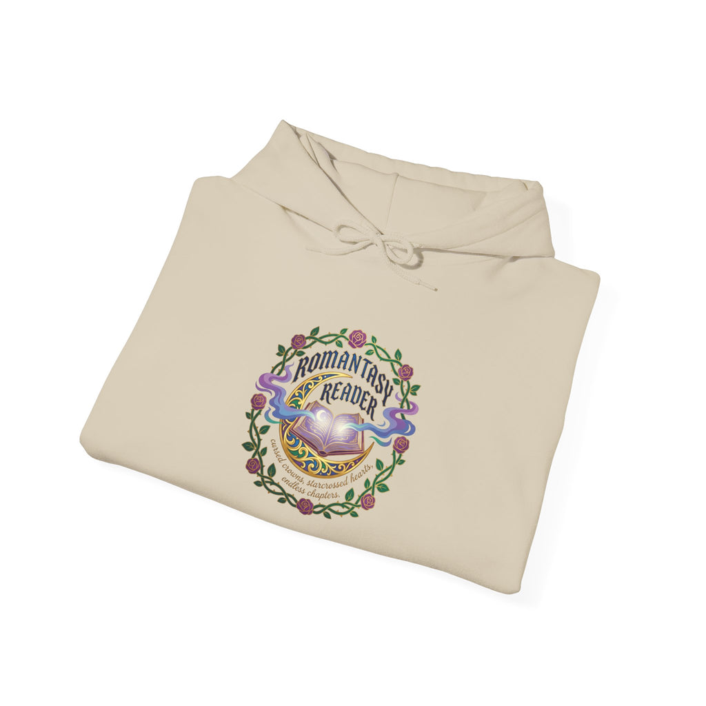 Romantasy Reader Crest Hoodie | romantasy, book lover