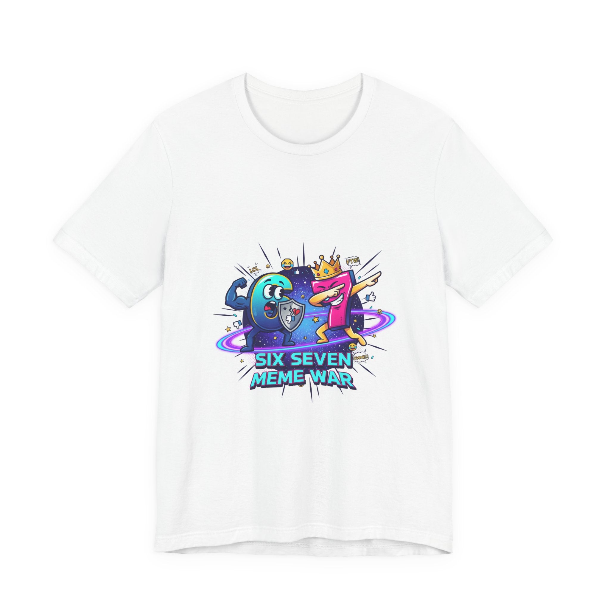 Six Seven Meme War T-Shirt | Legendary Internet Battle Tee