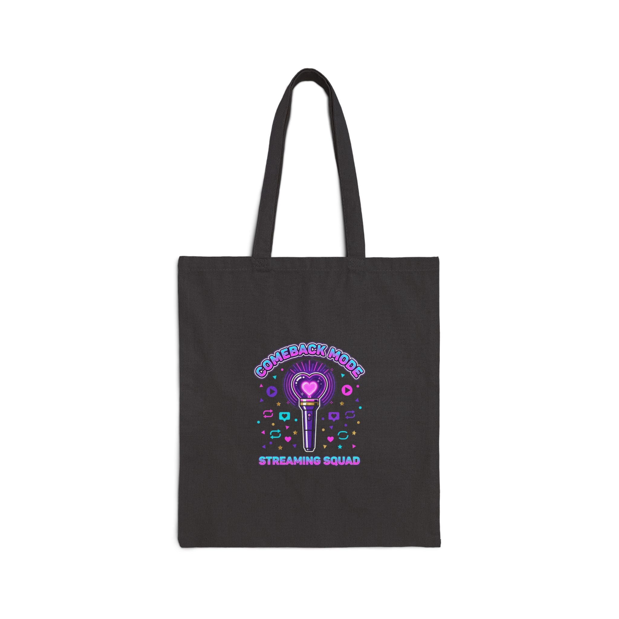 Streaming Squad Lightstick Tote | K-pop Comeback, stan purple era