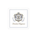 Ornate Brooch Emblem Sticker | vintage emblem, baroque pin design