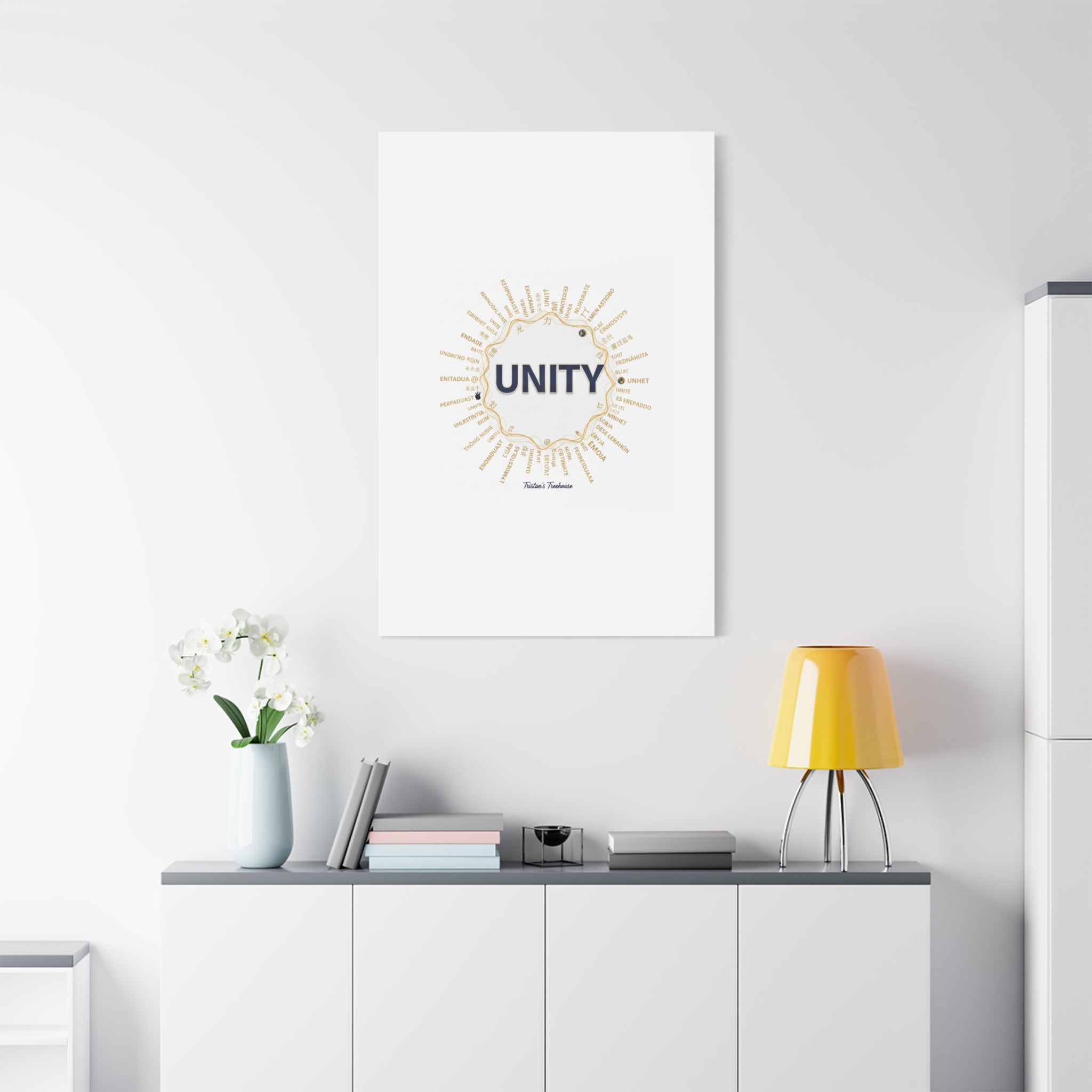 UNITY Canvas, Matte Stretched 1.25" | Dry January sober curious decor