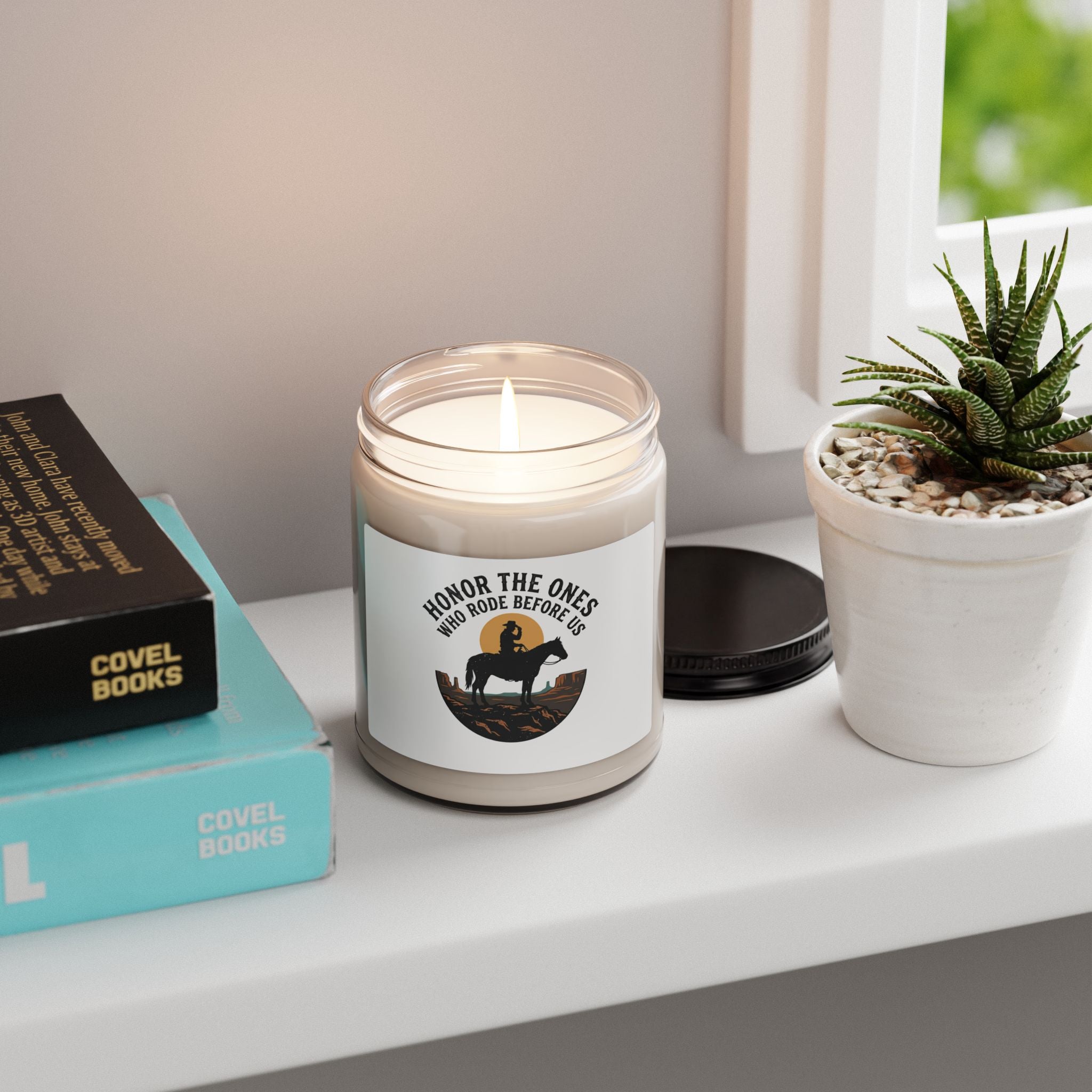 Honor the Ones Who Rode Before Us Candle | Western, Americana, Vintage