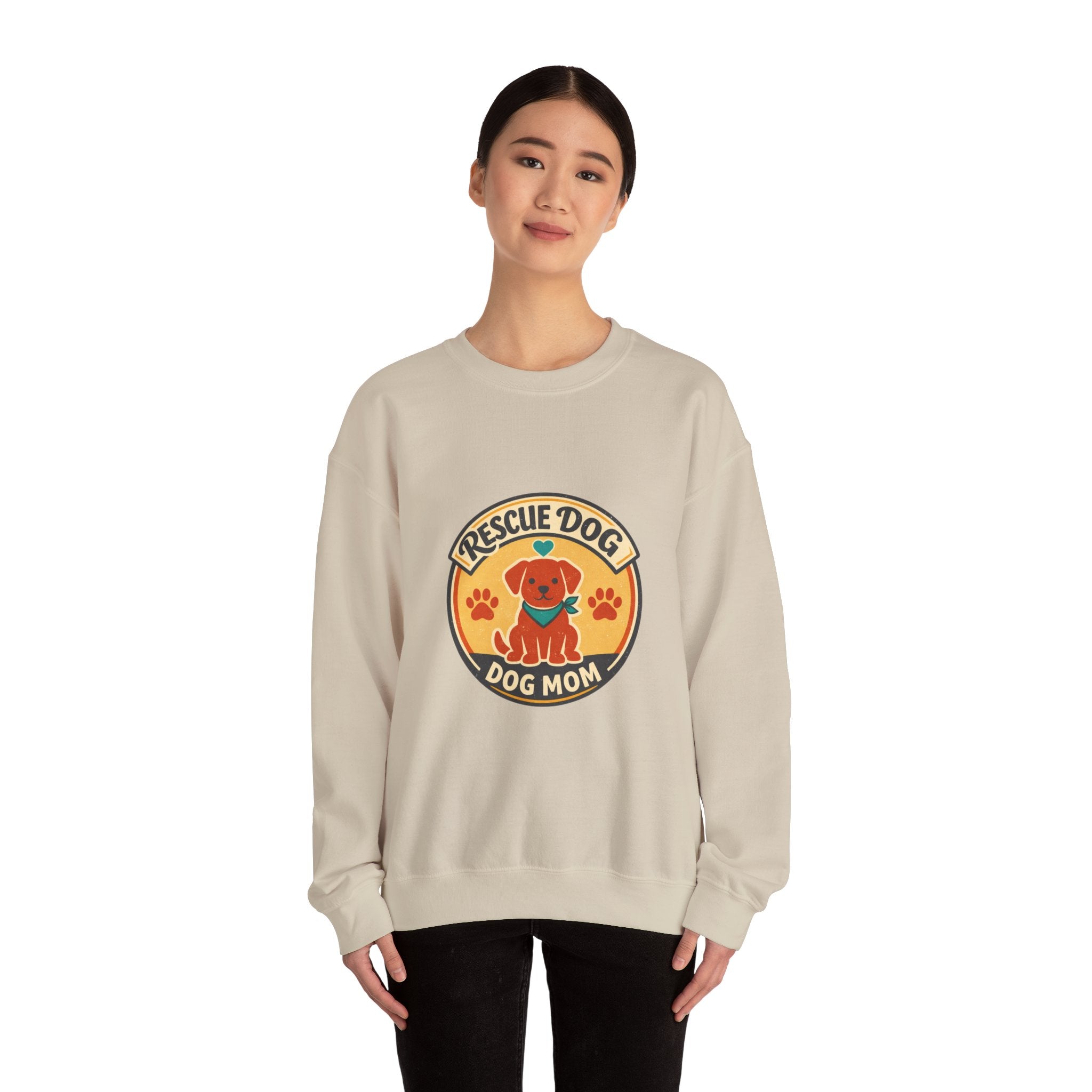 Rescue Dog Dog Mom Sweatshirt | Rescue Pride, Fur Baby