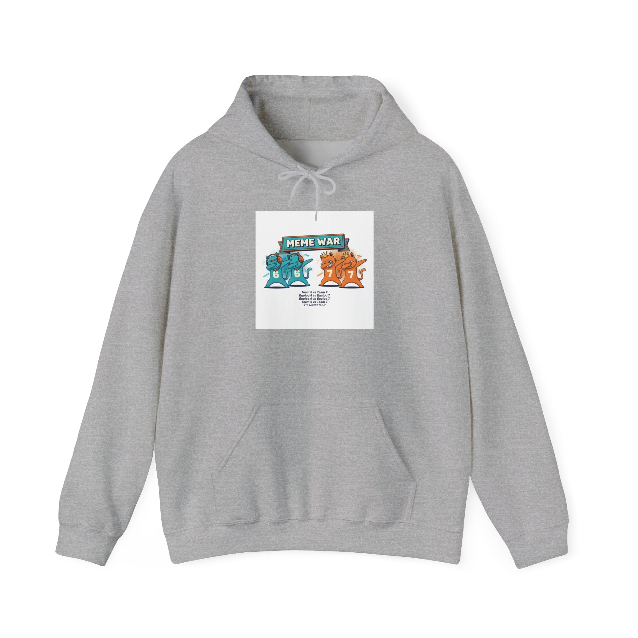 Meme War: Six vs. Seven Hoodie