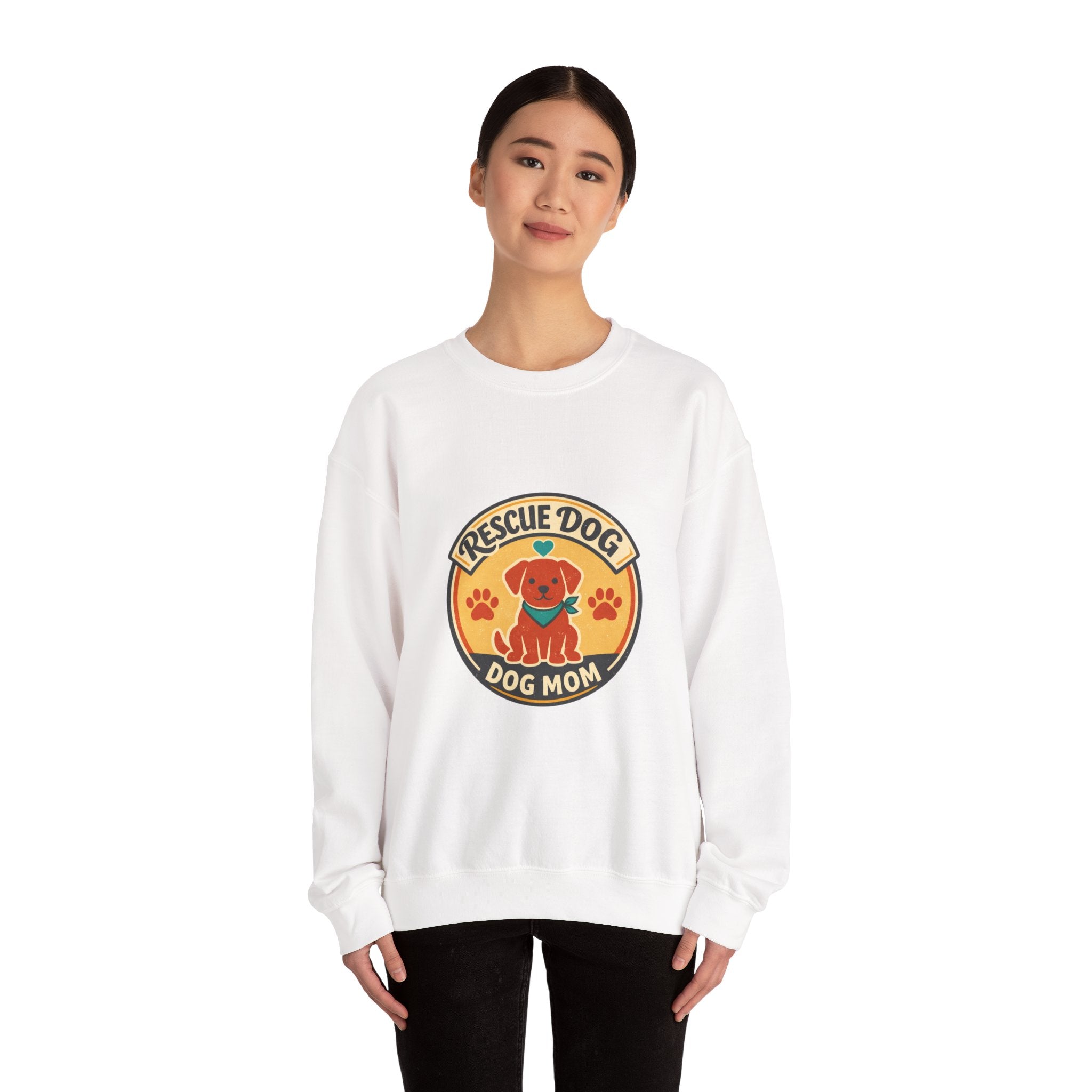 Rescue Dog Dog Mom Sweatshirt | Rescue Pride, Fur Baby