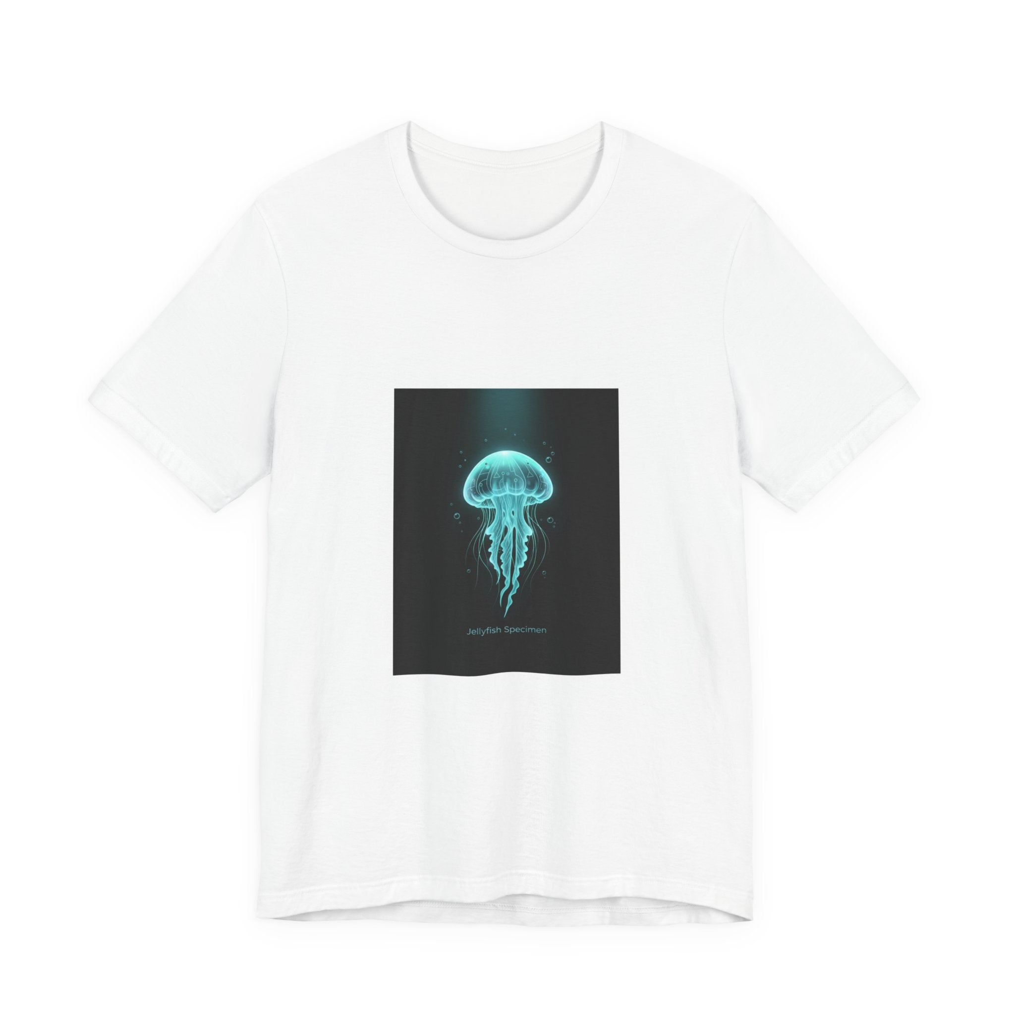 Jellyfish Specimen T-Shirt | Bioluminescent Deep Sea Graphic Tee