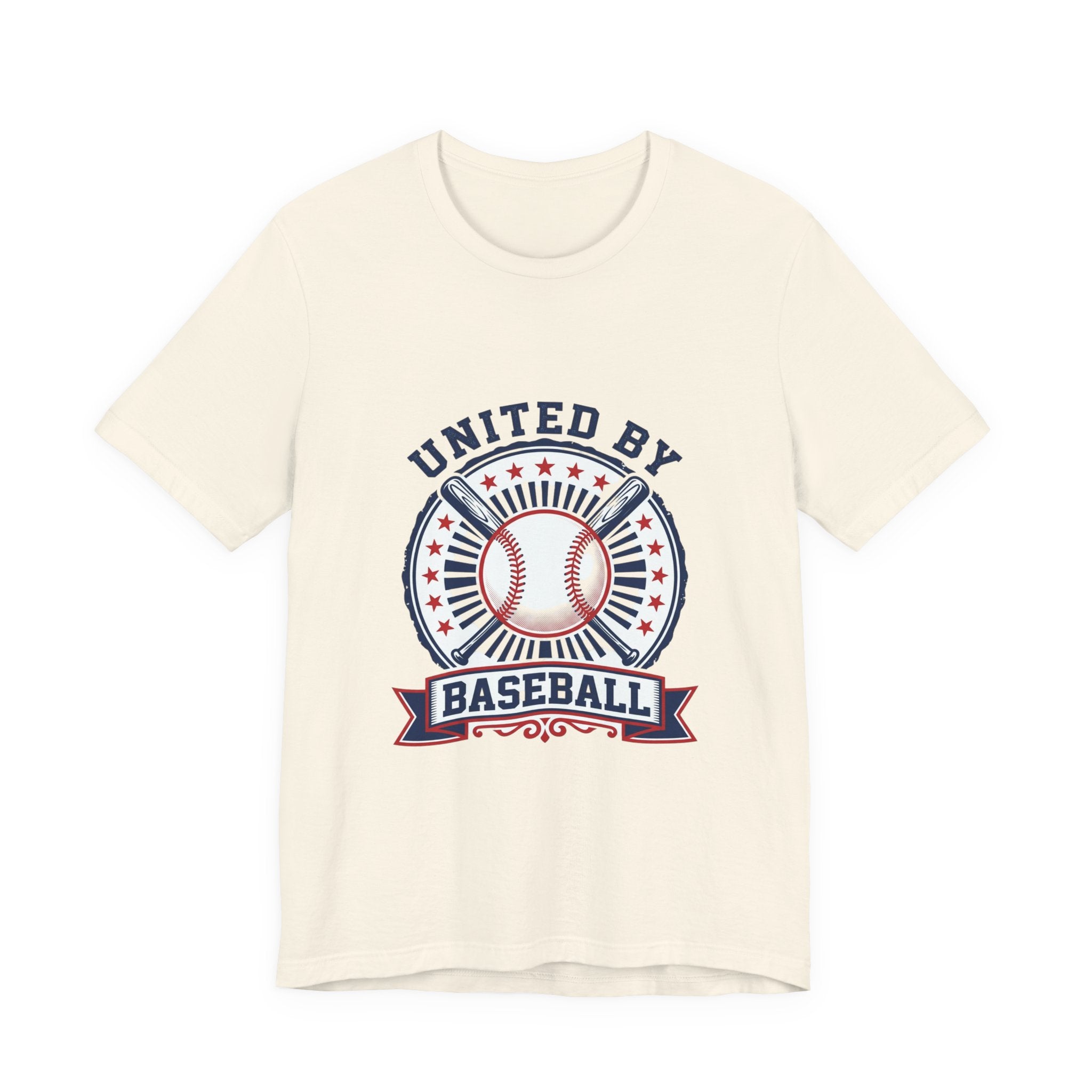 United by Baseball Tee | Patriotic Baseball Shirt, Vintage Red White Blue