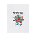 What Happened to the Dollar Menu? Velveteen Plush Blanket | Grocery Prices Meme, Budget Humor