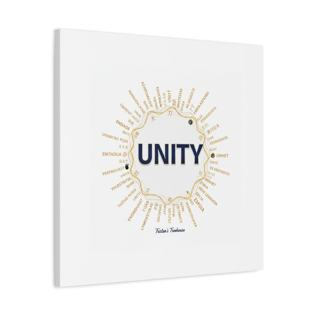 UNITY Canvas, Matte Stretched 1.25" | Dry January sober curious decor