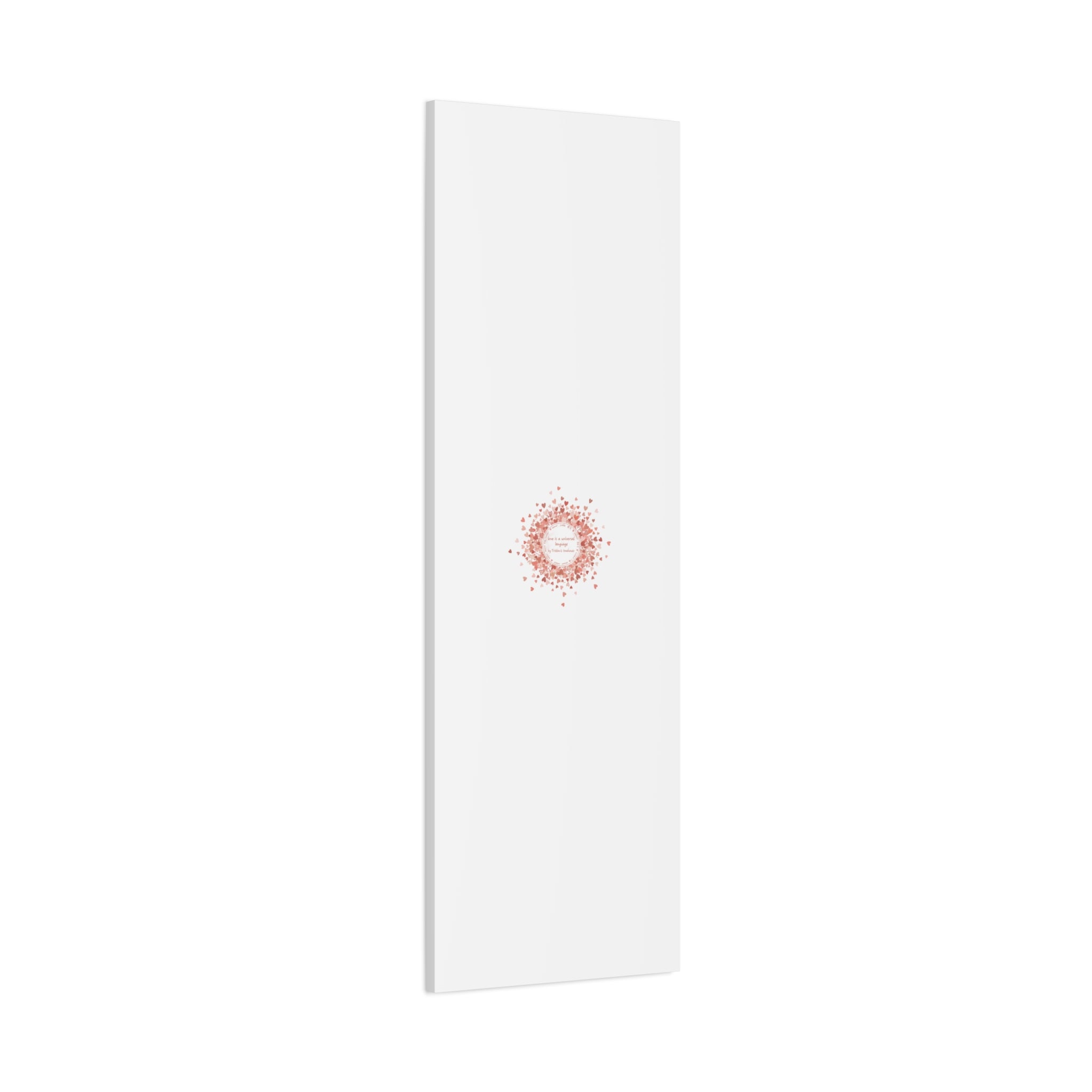 Tiny Heart Confetti Canvas | Matte Stretched Wall Art