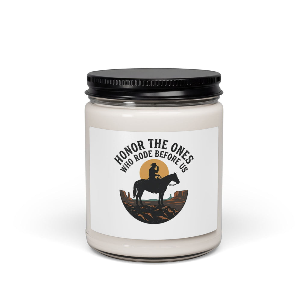 Honor the Ones Who Rode Before Us Candle | Western, Americana, Vintage