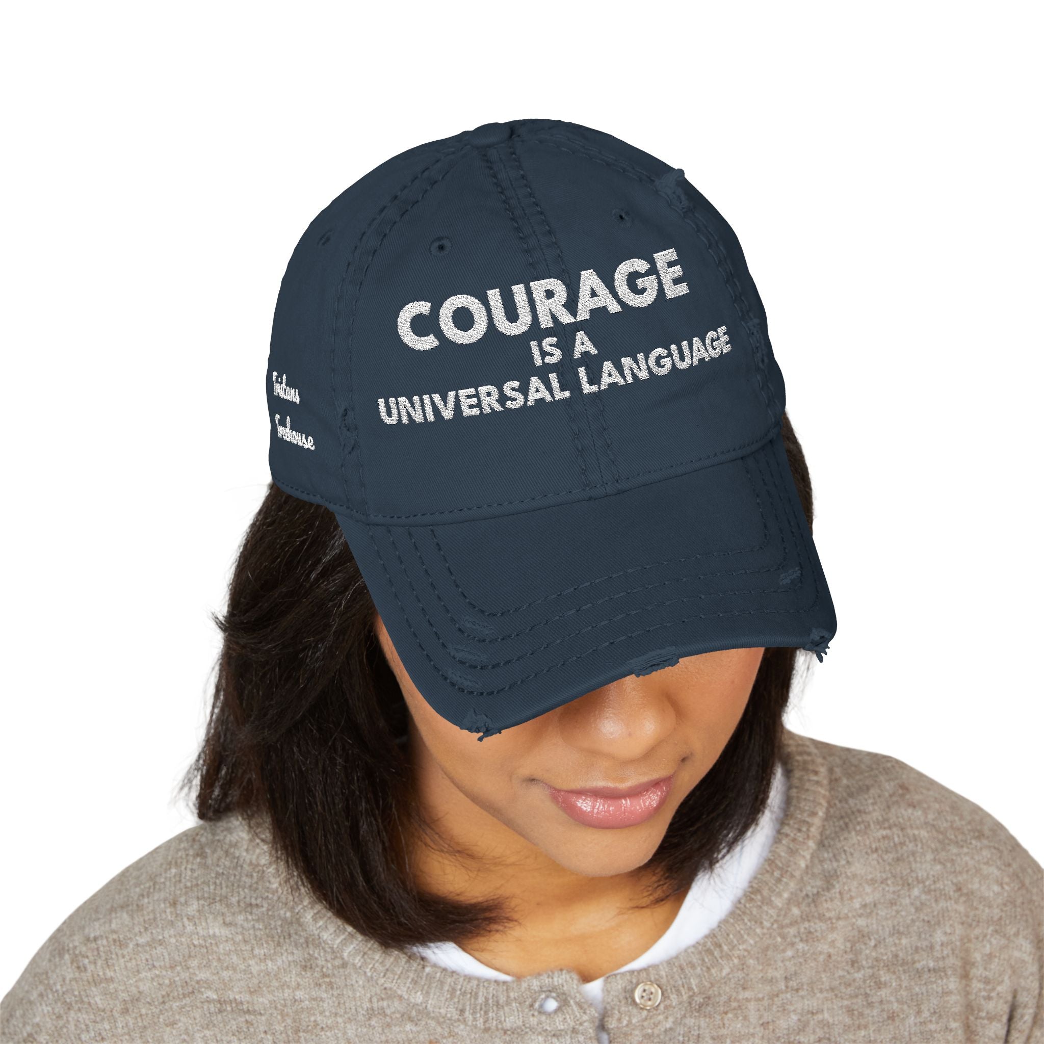 Courage is a Universal Language – Hat