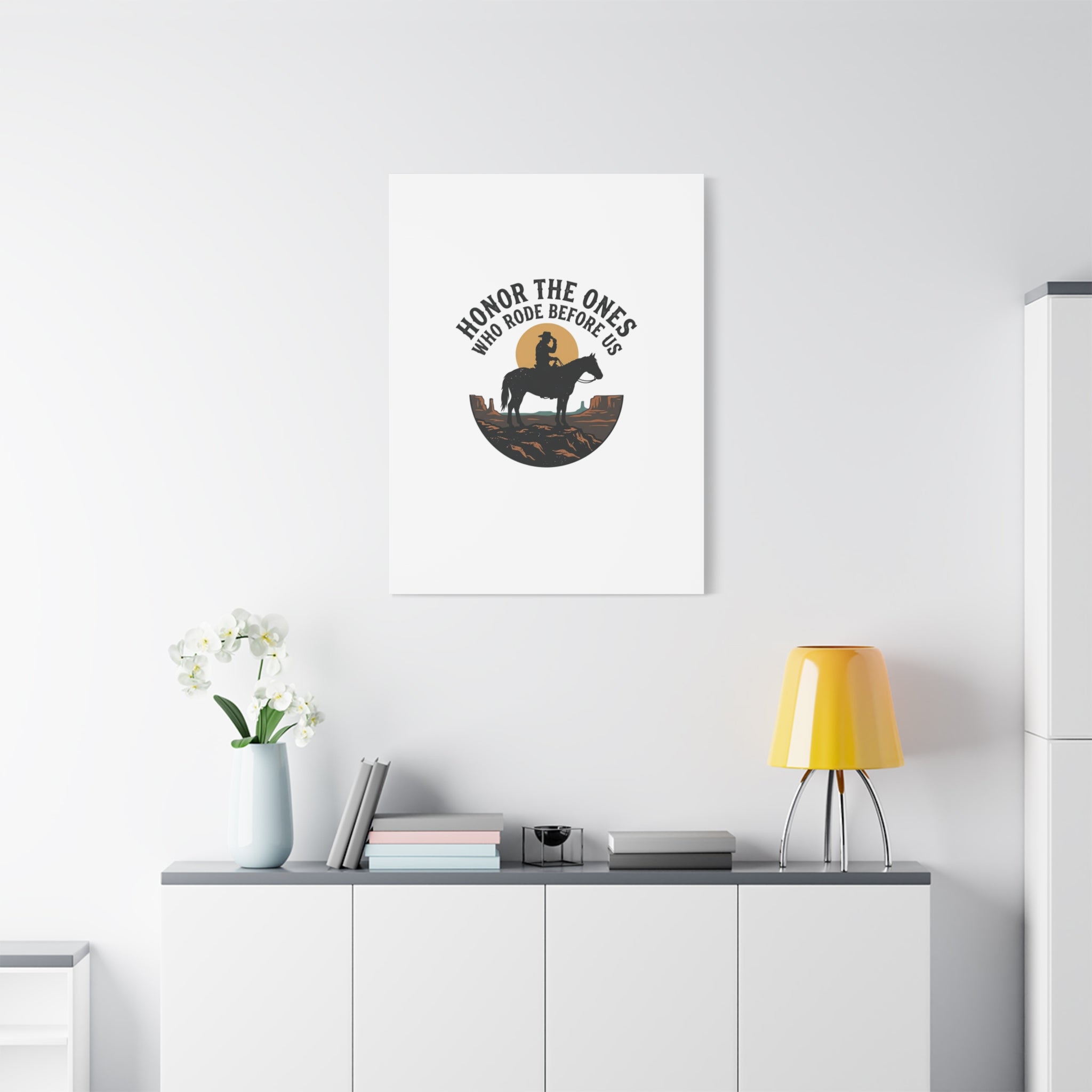 Honor the Ones Who Rode Before Us Canvas | Western, Cowboy, Vintage Americana